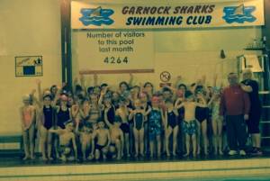 Garnock Sharks at Rotary Swimathon 2015 in aid of End Polio Now